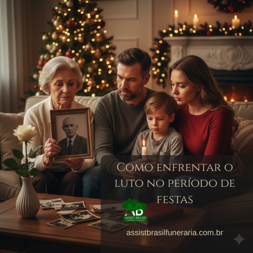 Como enfrentar o luto no período de festas
